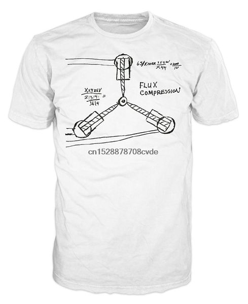 2019 fashion flux capacitor funny t-shirt (white) t shirt