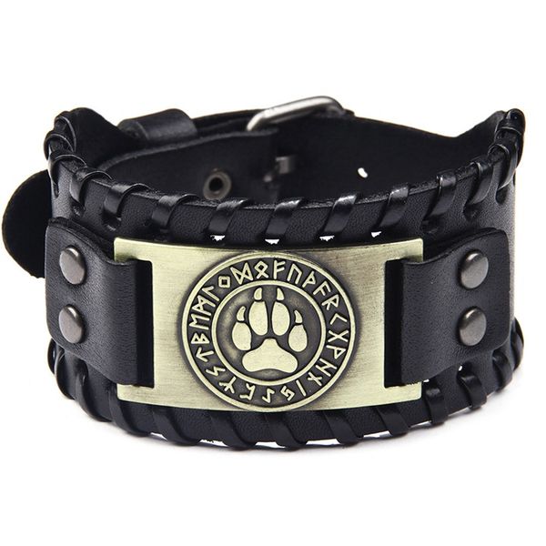 charm bracelets personality men wolf claw bracelet leather woven punk trend male, Golden;silver
charm bracelets personality men wolf claw bracelet leather woven punk trend male, Golden;silver
