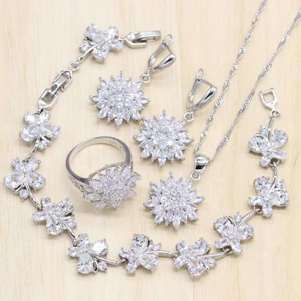 white zircon silver color costume jewelry sets for women bridal necklace pendant earrings rings but bracelets gift box
white zircon silver color costume jewelry sets for women bridal necklace pendant earrings rings but bracelets gift box