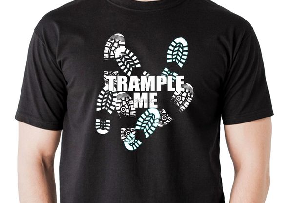 summer cool funny t-shirt trample me t shirt boot prints shoe foot feet fetish summer style tee shirt
summer cool funny t-shirt trample me t shirt boot prints shoe foot feet fetish summer style tee shirt