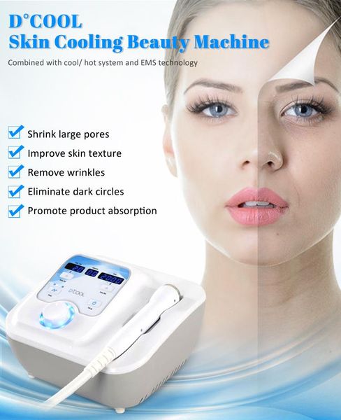 portable dcool for skin tightening anti puffiness facial heating cooling and electroporation machine
portable dcool for skin tightening anti puffiness facial heating cooling and electroporation machine