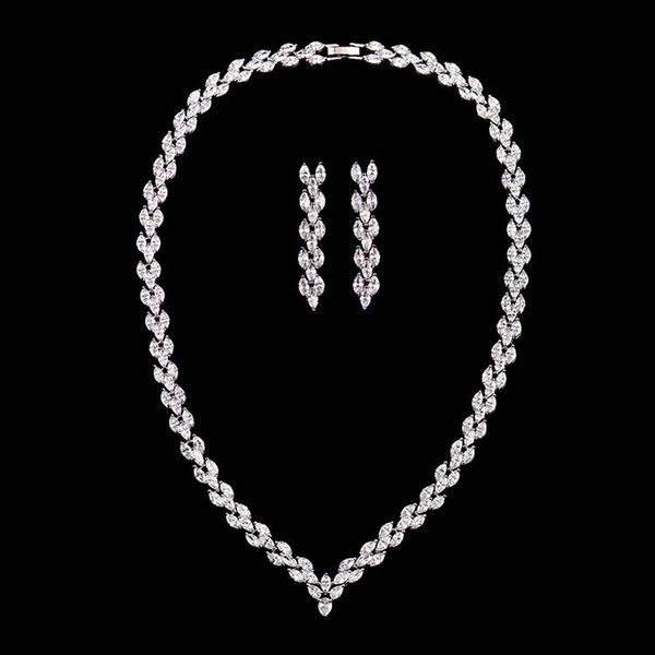 hibride trendy clear cz дубай комплекты ювелирных изделий для женщин маркиза cut колье свадебное платье аксессуары подарки на день рождения, Silver
hibride trendy clear cz дубай комплекты ювелирных изделий для женщин маркиза cut колье свадебное платье аксессуары подарки на день рождения, Silver