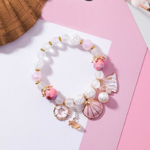 bohemian crystal beads bracelets for women sweet shell sea style charm bracelet new fashion jewelry spring summer, Red;blue
bohemian crystal beads bracelets for women sweet shell sea style charm bracelet new fashion jewelry spring summer, Red;blue