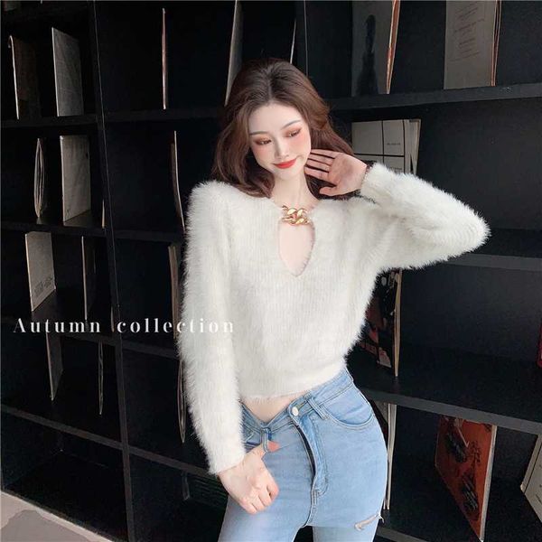 women's sweaters sweater autumn korean style soft hollow tight bottoming knitted casual pullovers long sleeve outwears, White;black
women's sweaters sweater autumn korean style soft hollow tight bottoming knitted casual pullovers long sleeve outwears, White;black