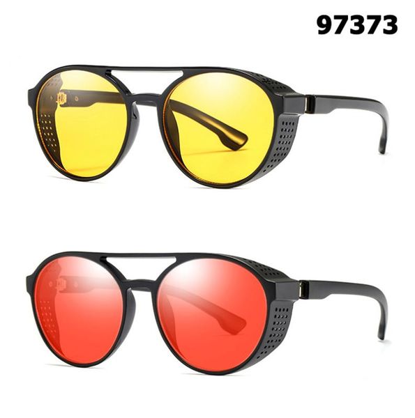 jackjad 2020 fashion round frame steampunk style side mesh sunglasses men brand design vintage sun glasses 97373, White;black
jackjad 2020 fashion round frame steampunk style side mesh sunglasses men brand design vintage sun glasses 97373, White;black