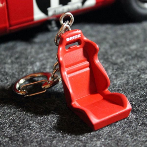 auto interior accessories seat keychain personalized ring for car, Silver