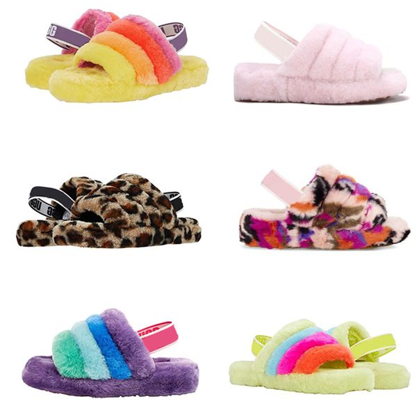 with sock australia boots wgg fur fluffy wool womens furry slippers luxury designers shoes for girls slides treadlite winter warm plush kids, Black;grey
with sock australia boots wgg fur fluffy wool womens furry slippers luxury designers shoes for girls slides treadlite winter warm plush kids, Black;grey