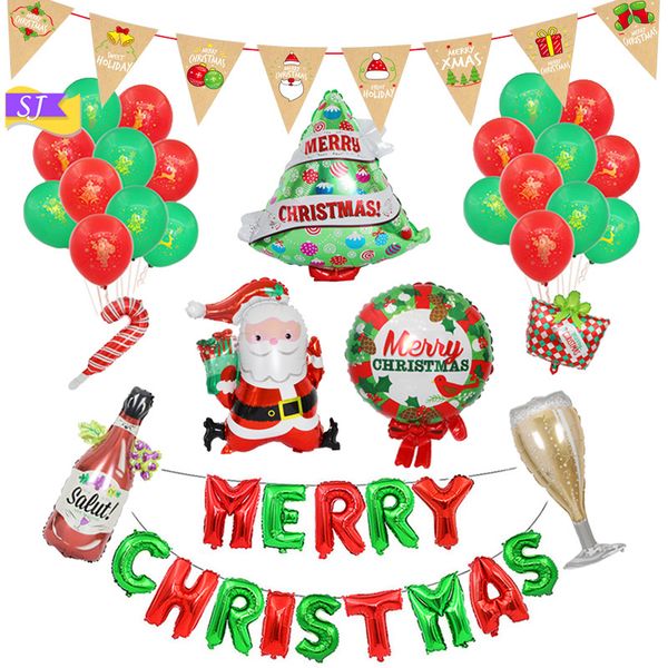 party decoration christmas combination cartoon double-sided paper pull flag scene layout santa snowman aluminum balloon suppli
party decoration christmas combination cartoon double-sided paper pull flag scene layout santa snowman aluminum balloon suppli