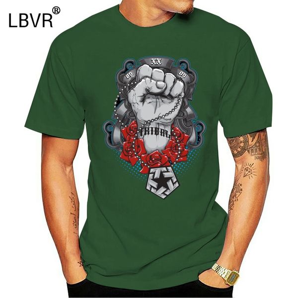 племенной передач кулак футболки (черный
племенной передач кулак футболки (черный