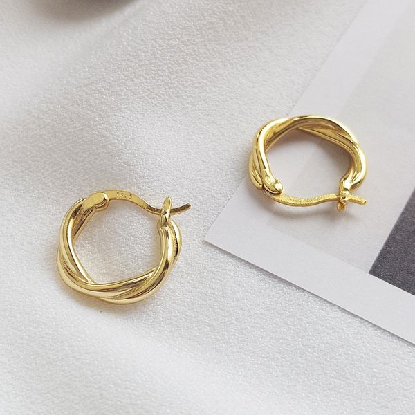 peri'sbox 925 sterling sliver small twisted hoops earrings for women bohemia geometric circle earrings statement hoop earrings 200924, Golden;silver
peri'sbox 925 sterling sliver small twisted hoops earrings for women bohemia geometric circle earrings statement hoop earrings 200924, Golden;silver