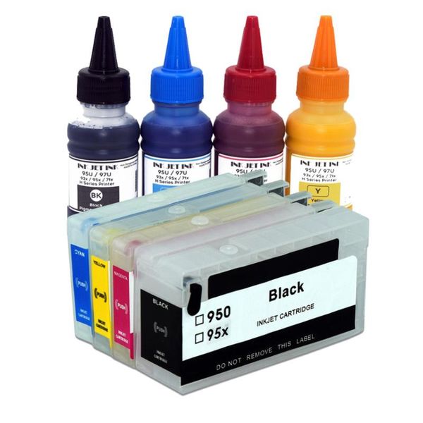ink refill kits 950 refillable cartridge with 4pc 100ml/pc pigment for officejet pro 8600 8610 8615 8620 8630 8625 8660 8680 printer
ink refill kits 950 refillable cartridge with 4pc 100ml/pc pigment for officejet pro 8600 8610 8615 8620 8630 8625 8660 8680 printer