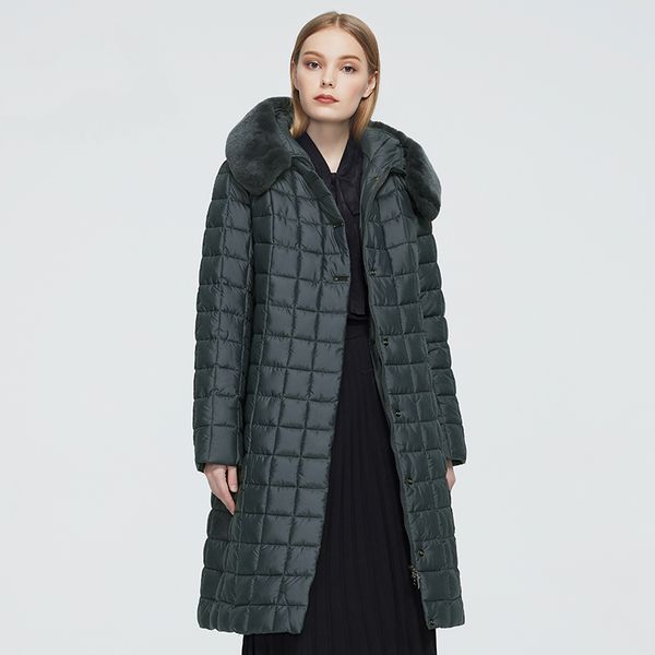 new winter women's coat women long warm parka plaid jacket with rabbit fur hood female clothing, Tan;black
new winter women's coat women long warm parka plaid jacket with rabbit fur hood female clothing, Tan;black