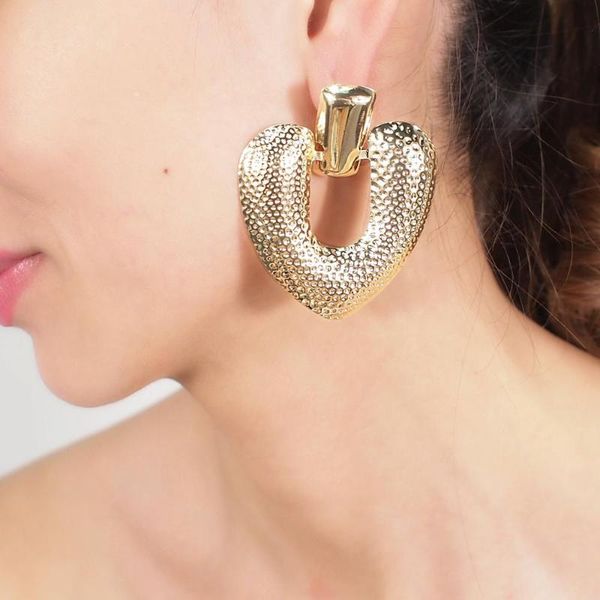 stud alloy heart earrings for women rough surface metal statement big jewelry accessories wholesale ukmoc, Golden;silver
stud alloy heart earrings for women rough surface metal statement big jewelry accessories wholesale ukmoc, Golden;silver