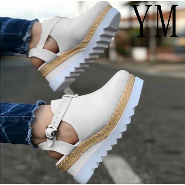 women platform sandals thick bottom ladies sandals slingback outdoor wedges belt buckle strap summer shoes fashion plus size 43, Black
women platform sandals thick bottom ladies sandals slingback outdoor wedges belt buckle strap summer shoes fashion plus size 43, Black