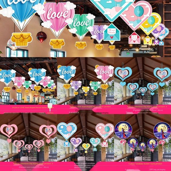 chinese valentine's day decoration shopping mall pendant hanging ornaments ornaments pendant scene layout jewelry shop creative atmosph
chinese valentine's day decoration shopping mall pendant hanging ornaments ornaments pendant scene layout jewelry shop creative atmosph