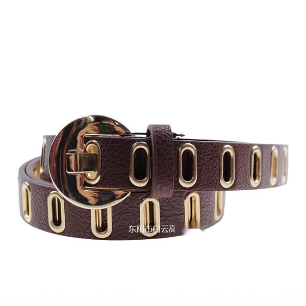 2020 new fashion brown punch-flat eye wide pin new belt fashion beltbuckle rivet women's belt tguuj, Black;brown
2020 new fashion brown punch-flat eye wide pin new belt fashion beltbuckle rivet women's belt tguuj, Black;brown