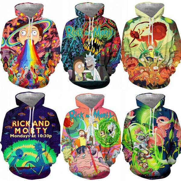 men's nice quality new rick and morty hoodies sweatshirts 3d print streetwear sweatshirt hoodie men/women halloween clothing, Black
men's nice quality new rick and morty hoodies sweatshirts 3d print streetwear sweatshirt hoodie men/women halloween clothing, Black