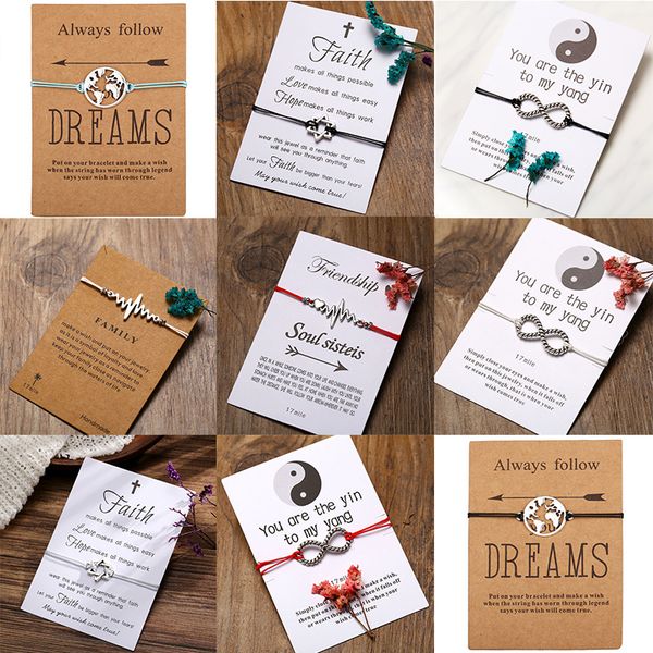 link, chain fengli simple design 8 bracelet rope infinity figure heart bracelets globe map hollow fashion jewelry, Black
link, chain fengli simple design 8 bracelet rope infinity figure heart bracelets globe map hollow fashion jewelry, Black