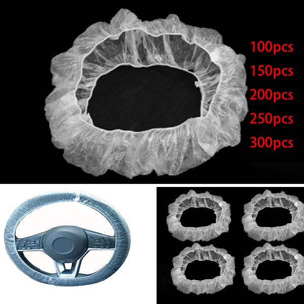 100-piece universal car disposable e plastic steering wheel cover waterproof car repair protective cover
100-piece universal car disposable e plastic steering wheel cover waterproof car repair protective cover