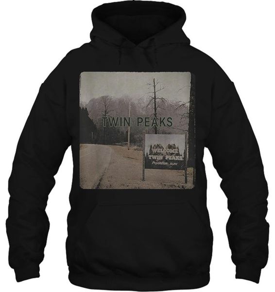 men hoodie modern fashion fifth sun twin peaks welcome opening credit men's graphic scoop neck shirt women streetwear, Black
men hoodie modern fashion fifth sun twin peaks welcome opening credit men's graphic scoop neck shirt women streetwear, Black