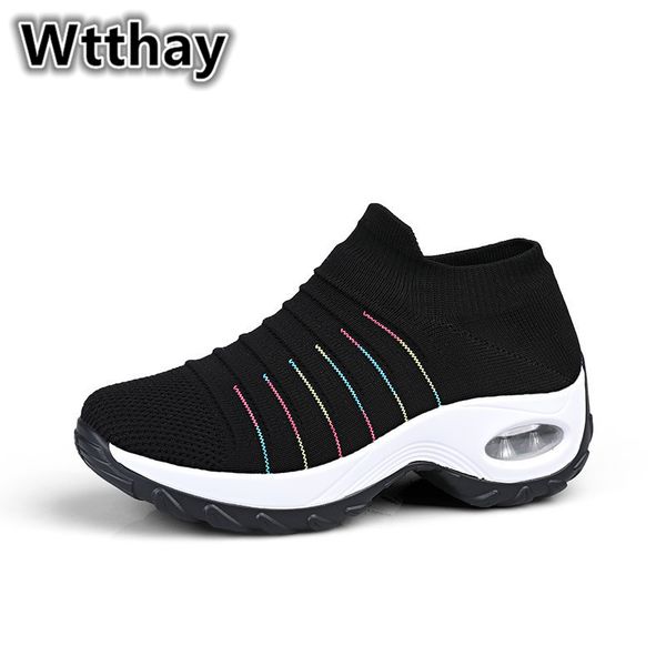2020 spring women sneakers shoes flat slip on platform sneakers for women black breathable mesh sock shoes
2020 spring women sneakers shoes flat slip on platform sneakers for women black breathable mesh sock shoes