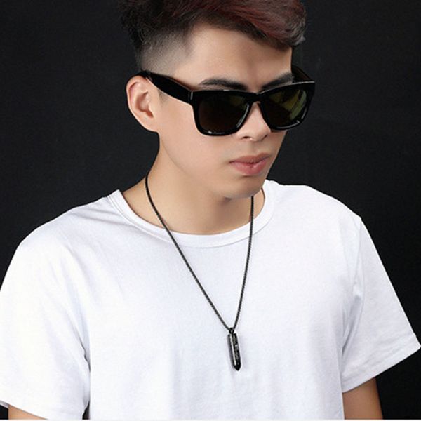 pendant necklaces black necklace men cross scripture stainless steel statement chain hip hop jewelry on the neck, Silver
pendant necklaces black necklace men cross scripture stainless steel statement chain hip hop jewelry on the neck, Silver