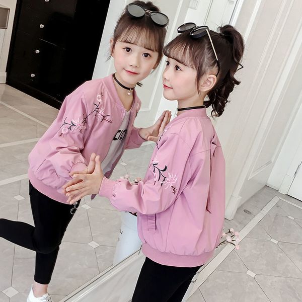 active casual girls spring autumn thin embroidery coat kids children's fashion jacket baby girl coats kids infant outerwear, Blue;gray
active casual girls spring autumn thin embroidery coat kids children's fashion jacket baby girl coats kids infant outerwear, Blue;gray