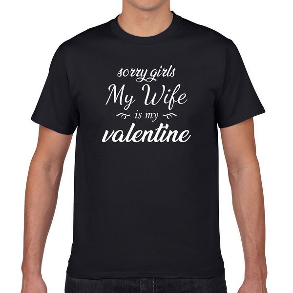 men's spoof t shirts 100% cotton short sleeve sorry girls my wife is my valentine printing fashion funny personality t-shirts
men's spoof t shirts 100% cotton short sleeve sorry girls my wife is my valentine printing fashion funny personality t-shirts