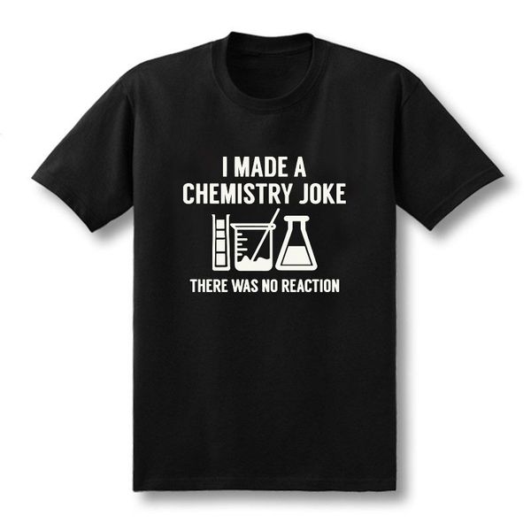 summer chemistry t shirt funny i made a joke tshirt men black 100% cotton summer tee eu size
summer chemistry t shirt funny i made a joke tshirt men black 100% cotton summer tee eu size