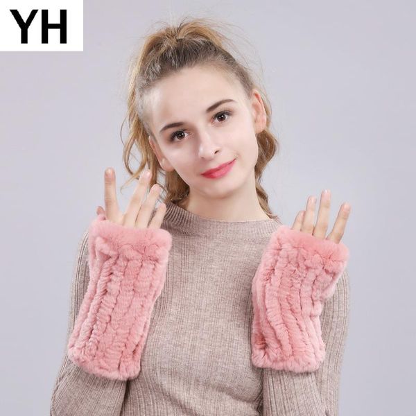 five fingers gloves 2021 fashion girl knitted warm soft real rex fur winter women mittens, Blue;gray
five fingers gloves 2021 fashion girl knitted warm soft real rex fur winter women mittens, Blue;gray