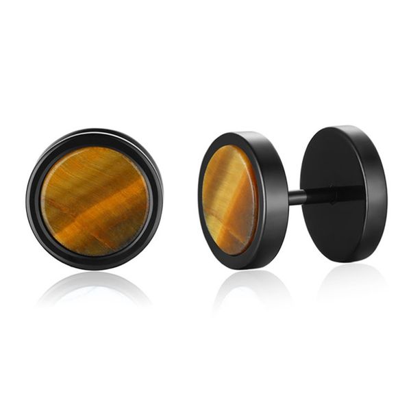 wholesale 10 pairs popular stainless steel tiger eye stone stud earrings for gift lapis lazul jewelry, Golden;silver
wholesale 10 pairs popular stainless steel tiger eye stone stud earrings for gift lapis lazul jewelry, Golden;silver