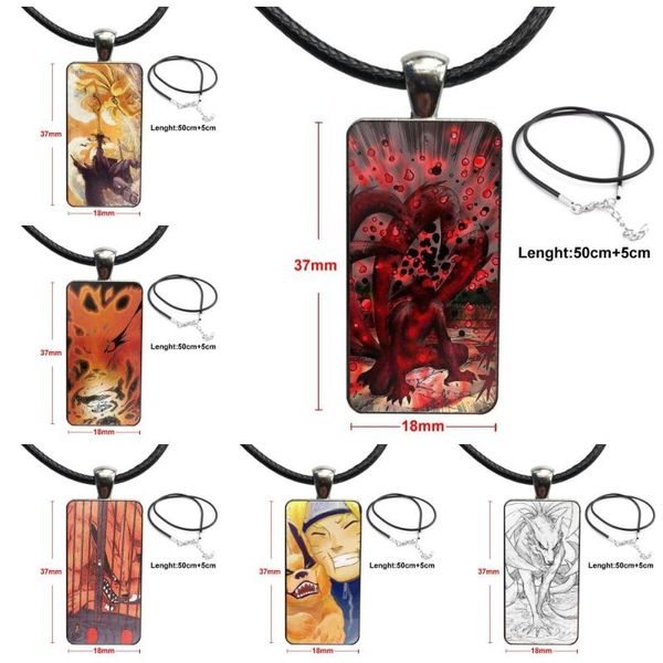 naruto kurama kyubi glass cabochon pendant necklace rectangle fashion necklace for women men, Silver
naruto kurama kyubi glass cabochon pendant necklace rectangle fashion necklace for women men, Silver