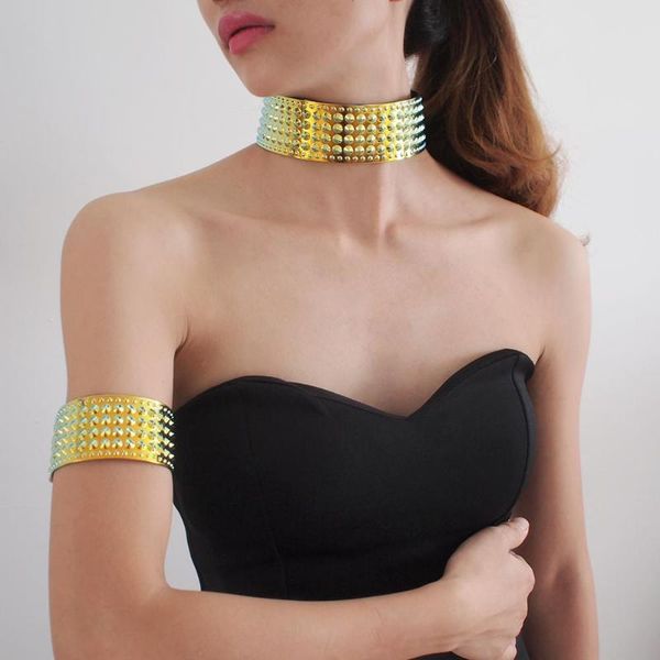 manilai jewelry set women vintage leather necklaces bracelets set bijoux africain statement choker necklaces adjustable, Silver
manilai jewelry set women vintage leather necklaces bracelets set bijoux africain statement choker necklaces adjustable, Silver