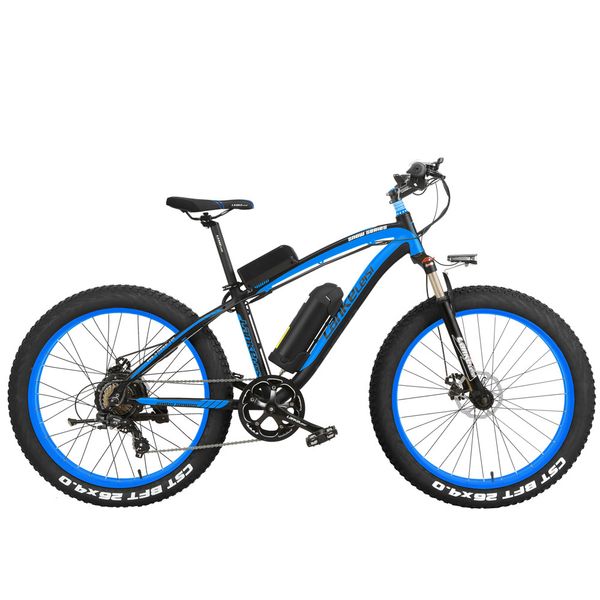 xf4000 electric mountain bike, 26 inch 4.0 vet ebike 1000w 48v snow bike, 7 speed mechanical disc brakes lithium-ion battery, Silver;blue
xf4000 electric mountain bike, 26 inch 4.0 vet ebike 1000w 48v snow bike, 7 speed mechanical disc brakes lithium-ion battery, Silver;blue