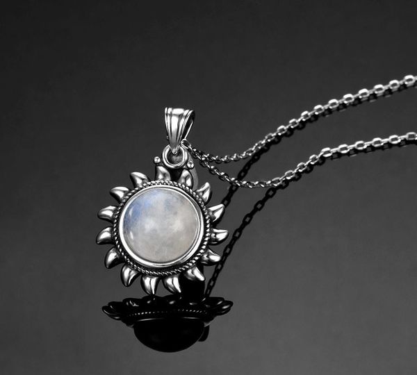 natural moonstone 925 silver jewelry pendants necklaces for women men sun geometric shape vintage fashion woman pendants ale88
natural moonstone 925 silver jewelry pendants necklaces for women men sun geometric shape vintage fashion woman pendants ale88