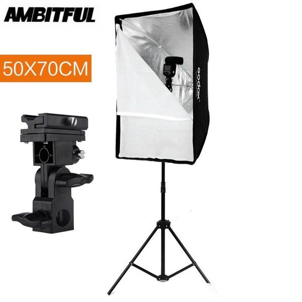 godox 50 x 70cm umbrella softbox with 2m light stand,type-b, shoe holder bracket kit for godox speedlite flash
godox 50 x 70cm umbrella softbox with 2m light stand,type-b, shoe holder bracket kit for godox speedlite flash