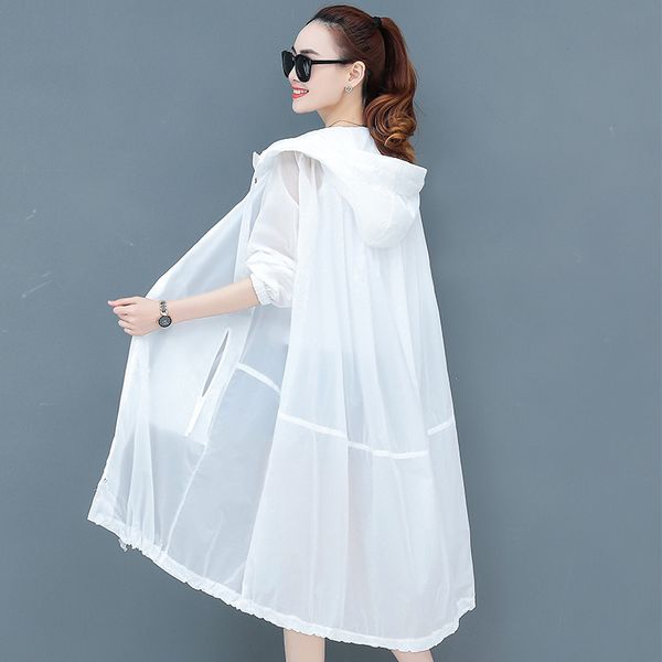 women's jackets 2021 summer long jacket women sunscreen coat female plus size pink thin hooded coats ladies korean clothes 3xl g067, Black;brown
women's jackets 2021 summer long jacket women sunscreen coat female plus size pink thin hooded coats ladies korean clothes 3xl g067, Black;brown