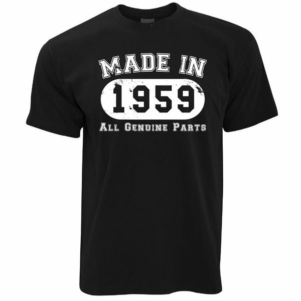 60th birthday t shirt made in 1959 all genuine parts distressed sixtieth 2019 men hip hop fashion casual men t shirt designer
60th birthday t shirt made in 1959 all genuine parts distressed sixtieth 2019 men hip hop fashion casual men t shirt designer