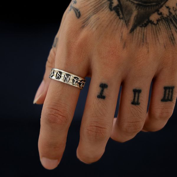 cluster rings yo punk viking lucky rune european and american style ring for men women fashion jewelry, Golden;silver
cluster rings yo punk viking lucky rune european and american style ring for men women fashion jewelry, Golden;silver