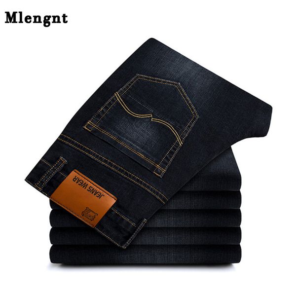 men's classic stretch black skinny slim jeans autumn casual straight denim pants for man large size streetwear men trousers, Blue
men's classic stretch black skinny slim jeans autumn casual straight denim pants for man large size streetwear men trousers, Blue