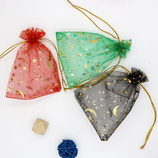 11*16cm 50pcs/bag fashion star moon organza bags nice jewelry packaging bags wedding christmas gift display pouches, Pink;blue
11*16cm 50pcs/bag fashion star moon organza bags nice jewelry packaging bags wedding christmas gift display pouches, Pink;blue