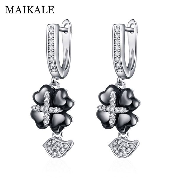 maikale classic flower shape ceramic drop earrings jewelry earrings plated gold for women to gifts, Silver
maikale classic flower shape ceramic drop earrings jewelry earrings plated gold for women to gifts, Silver