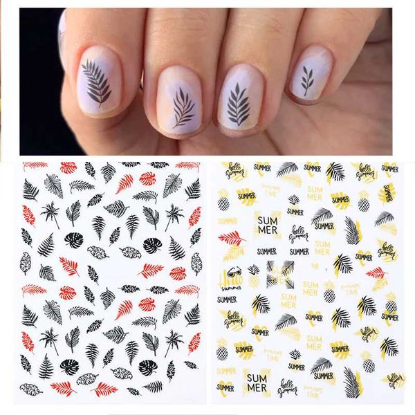stickers & decals arrived fashion water nail art colorful leaf flower nails sticker decorations manicure z0219, Black
stickers & decals arrived fashion water nail art colorful leaf flower nails sticker decorations manicure z0219, Black