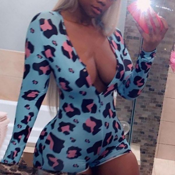summer pyjamas women sleepwear leopard long sleeve short jumpsuit onesies pajamas for adults nightwear lingerie, White;red
summer pyjamas women sleepwear leopard long sleeve short jumpsuit onesies pajamas for adults nightwear lingerie, White;red