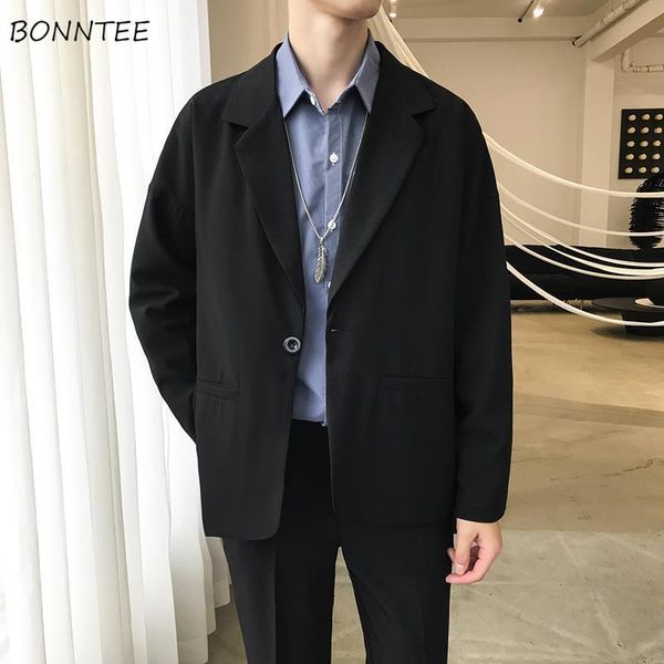 men's suits & blazers men solid retro loose leisure chic high street male korean style all-match oversize 2xl stylish outwear ulzzang b, White;black
men's suits & blazers men solid retro loose leisure chic high street male korean style all-match oversize 2xl stylish outwear ulzzang b, White;black