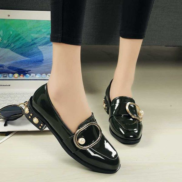 new 2020 oxfords women shoes female patent leather casual shoes woman pearl plus size slip on fashion square toe platform, Black
new 2020 oxfords women shoes female patent leather casual shoes woman pearl plus size slip on fashion square toe platform, Black