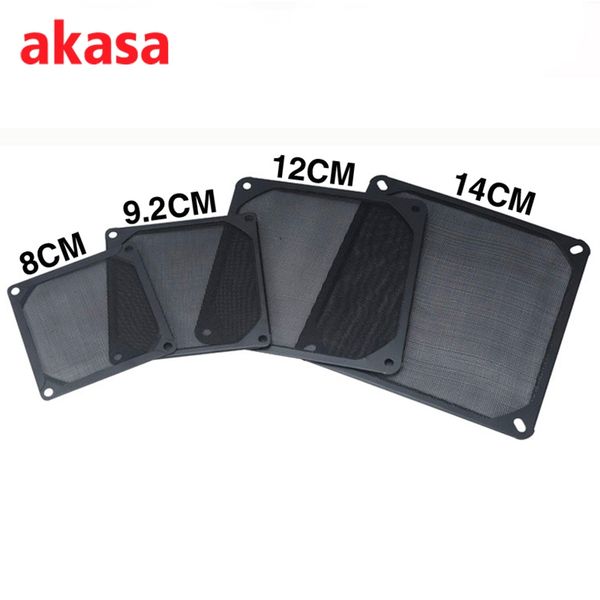 akasa black pc cpu cooling fan dustproof filters aluminium grill mesh 8cm 9.2cm 12cm 14cm stainless mesh for pc case fan cooler
akasa black pc cpu cooling fan dustproof filters aluminium grill mesh 8cm 9.2cm 12cm 14cm stainless mesh for pc case fan cooler