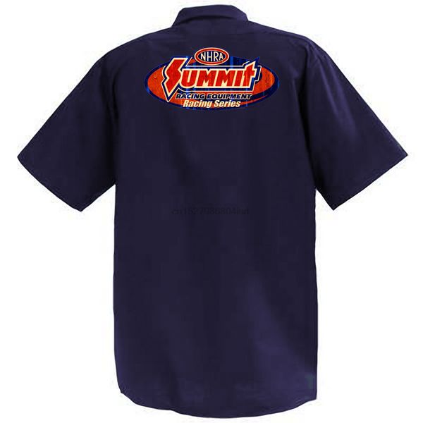 summit racing series - mechanics graphic work shirt short sleeve