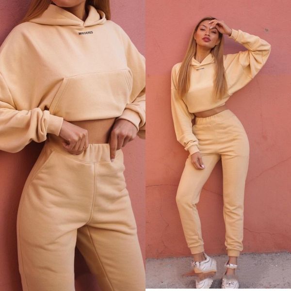 e-baihui 2020 european and american autumn and winter women's clothing new fashion long-sleeved sports and leisure suit two-piece suit, Gray
e-baihui 2020 european and american autumn and winter women's clothing new fashion long-sleeved sports and leisure suit two-piece suit, Gray