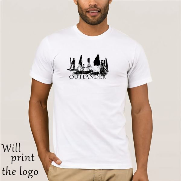 outlander uomo tees t shirt show televisivo outlander claire fraser jamie serie geek classico libro fashion